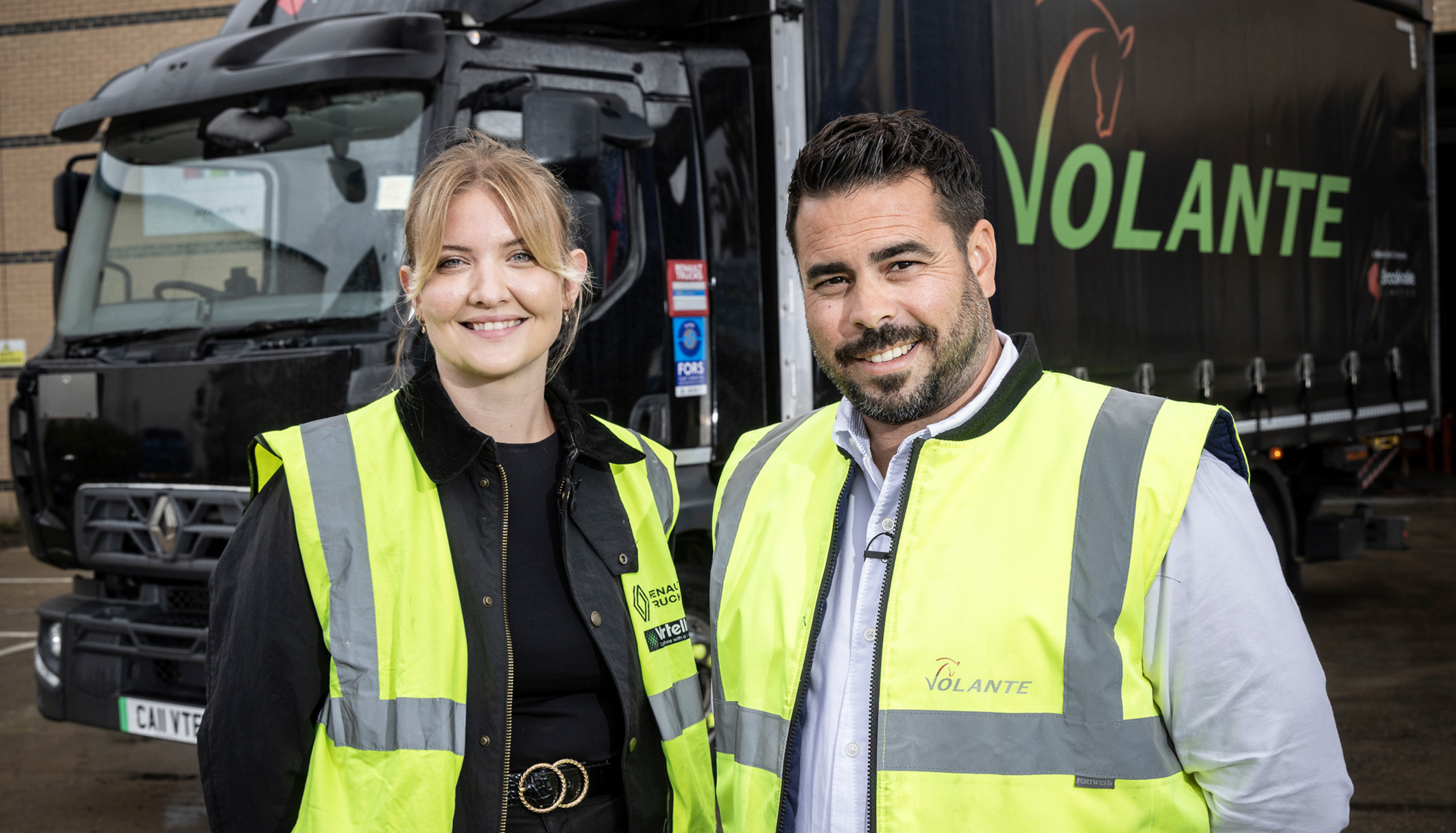 News Release: Volante and John Palmer Carpets strengthen fleet operations through diesel and electric contract hire partnership with Vertellus